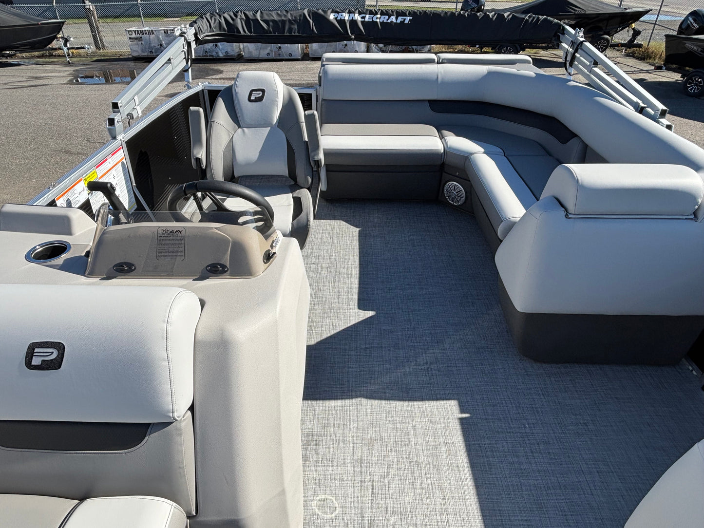 For Sale! “Used” 2025 Princecraft Vectra 21′ L w/60HP & Trailer!