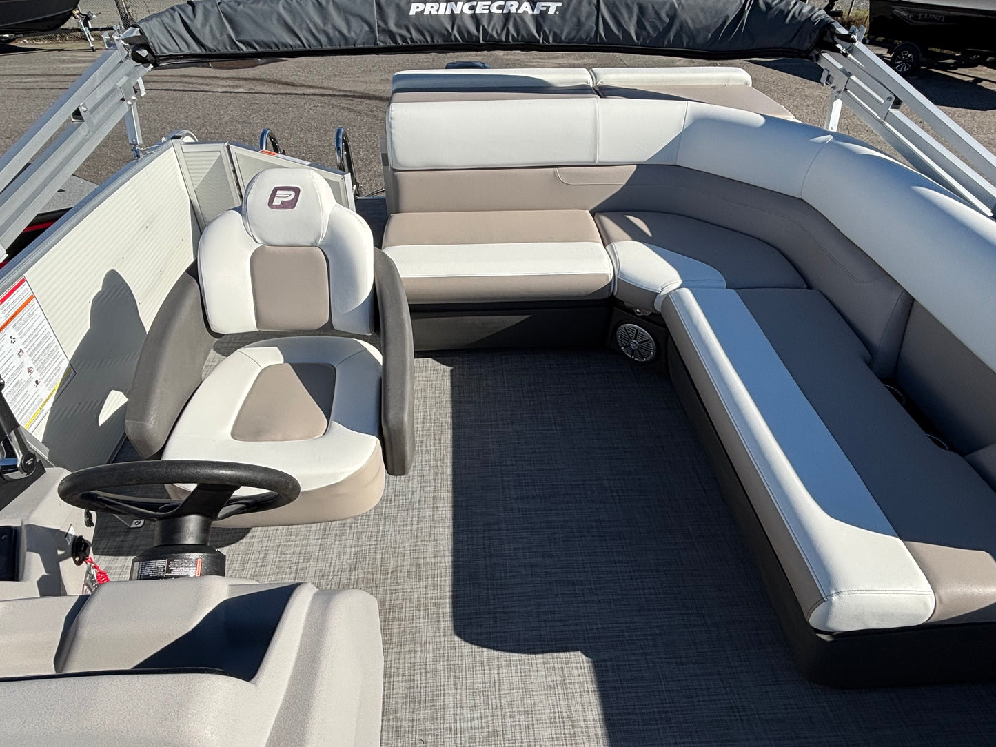 For Sale! “Used” 2025 Princecraft Vectra 19′ w/40HP & New Trailer!