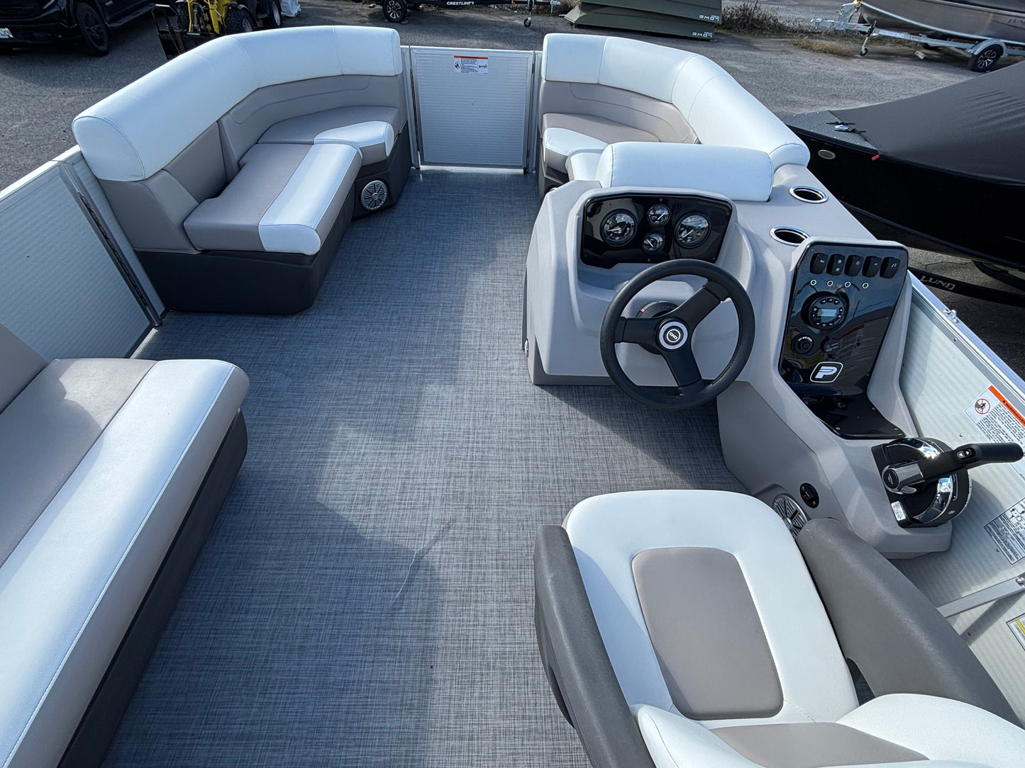 For Sale! “Used” 2025 Princecraft Vectra 19′ w/40HP & New Trailer!