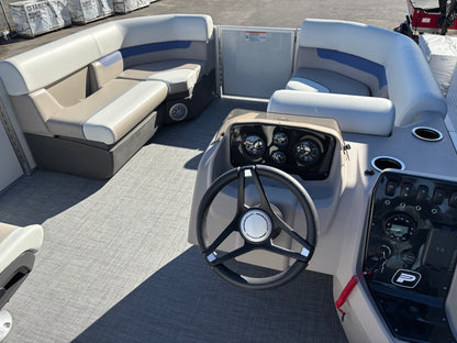 For Sale! “Used” 2024 Vectra 21RL Tri-Toon w/115 CT Pro XS & Tandem Trailer!