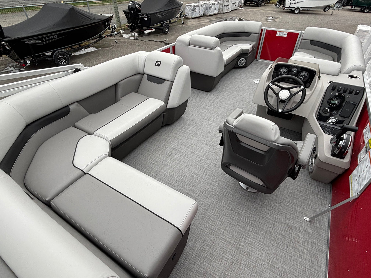 For Sale! “Used One Season” 2025 Princecraft Vectra 21′ L w/60HP & Trailer!