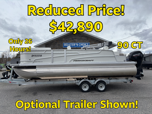 STK #24772 For Sale! “Used” 2024 Princecraft Vectra 21RL w/90HP!