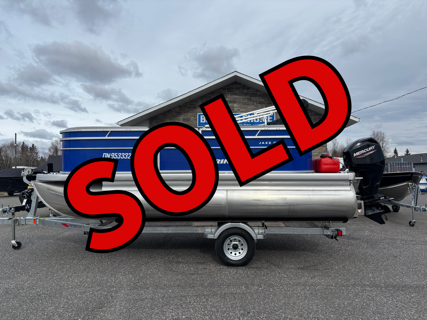 STK #24952 For Sale! “Used” 2025 Princecraft Jazz 17 w/40HP!
