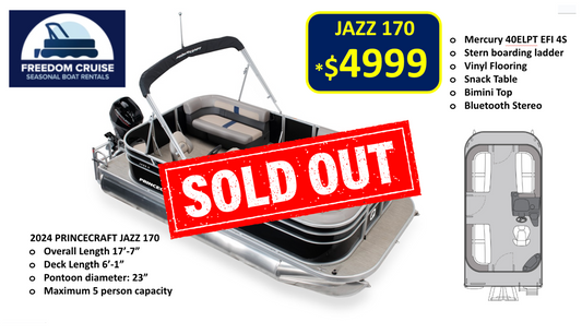 **SOLD OUT** 2024 Princecraft Jazz 17